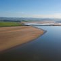 The Kent Estuary and the Arnside viaduct