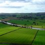 Looking west from Tunstall