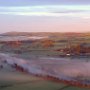 Early morning sunrise near Tunstall